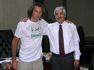 Pablo Garcia con Ahmed Dick